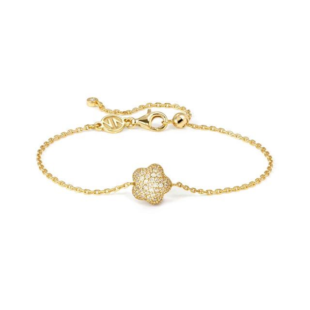 Nomination LifePoetry Flower Bracelet with White Cubic Zirconia