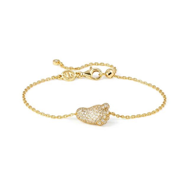 Nomination LifePoetry Footprint Silver Bracelet with White CZ