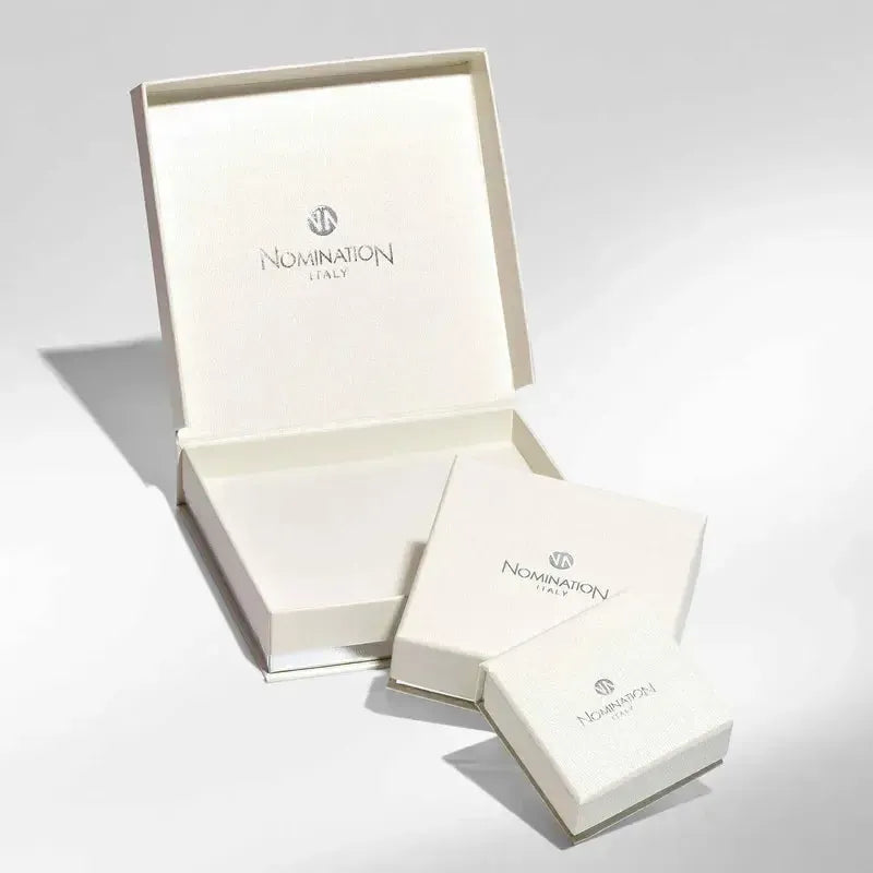 Nomination LifePoetry Gold Earrings with Rounded Moon