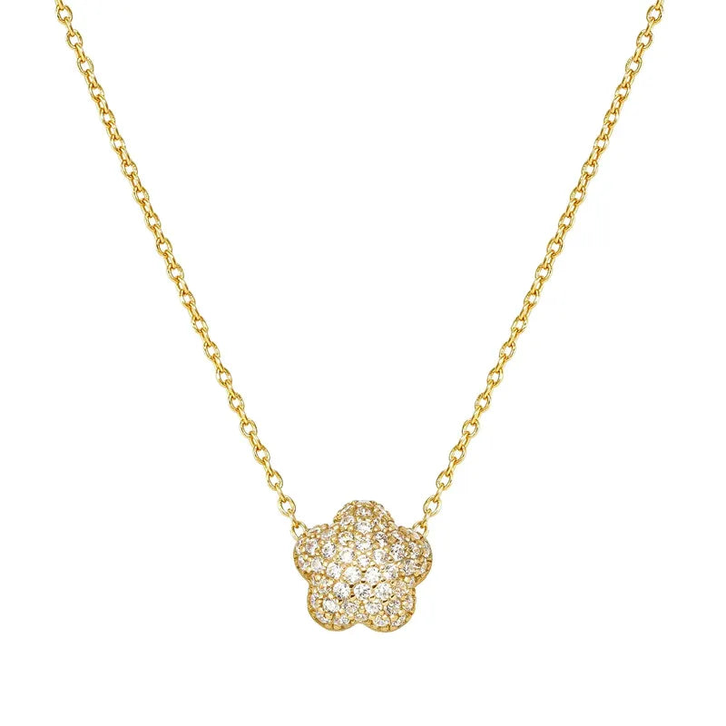 Nomination LifePoetry Gold Necklace with Rounded Flower