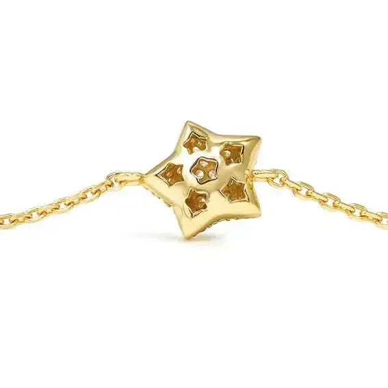 Nomination LifePoetry Gold Star Bracelet with Cubic Zirconia
