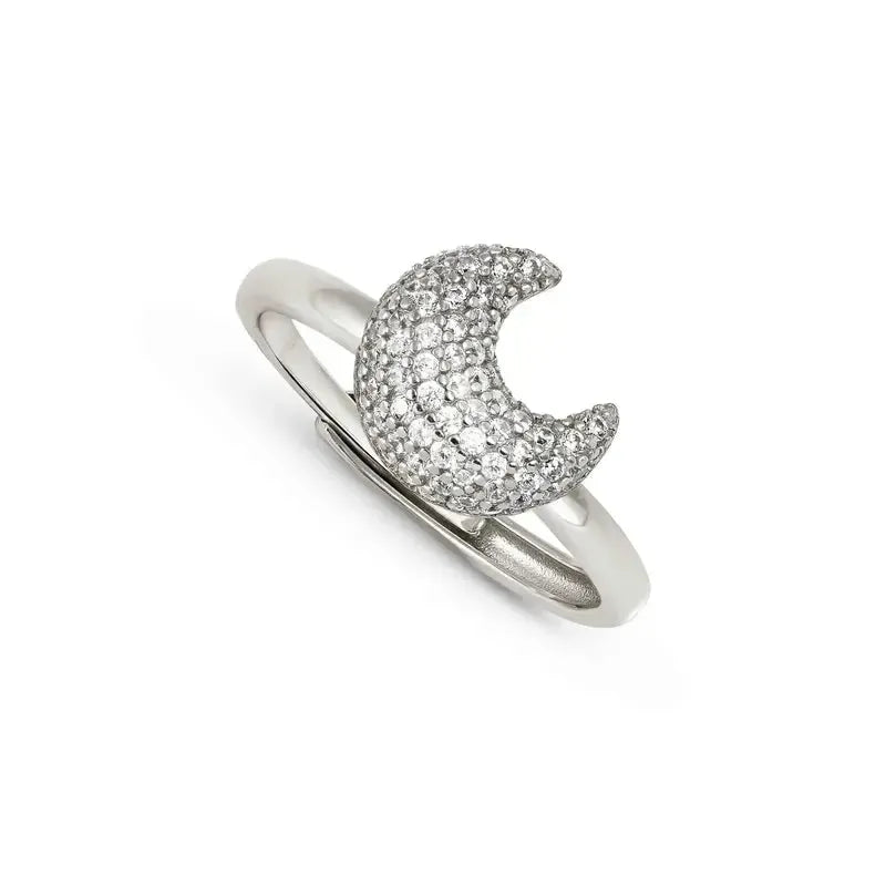 Nomination LifePoetry Ring with Rounded Moon