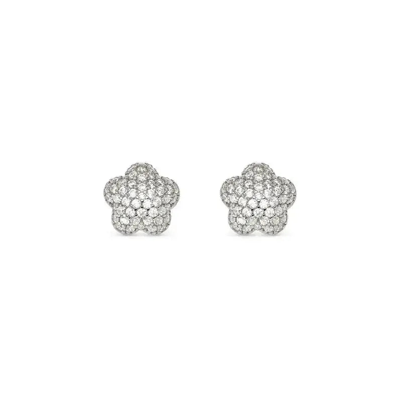 Nomination LifePoetry Silver Earrings with Rounded Flower