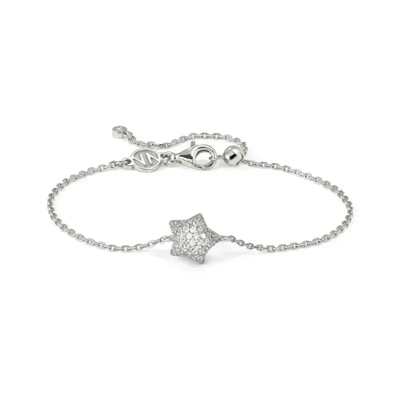 Nomination LifePoetry Silver Star Bracelet with Cubic Zirconia