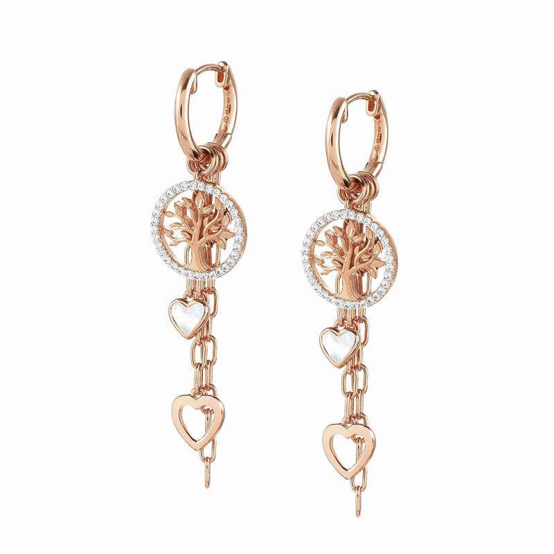 Nomination Long Vita Earrings With Tree Of Life