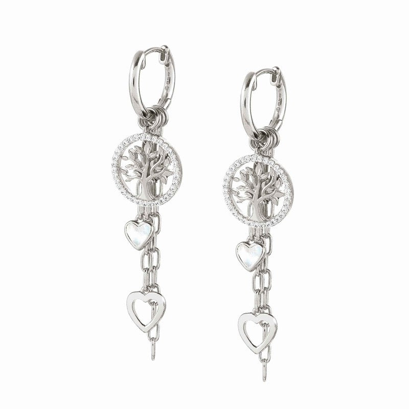 Nomination Long Vita Earrings With Tree Of Life