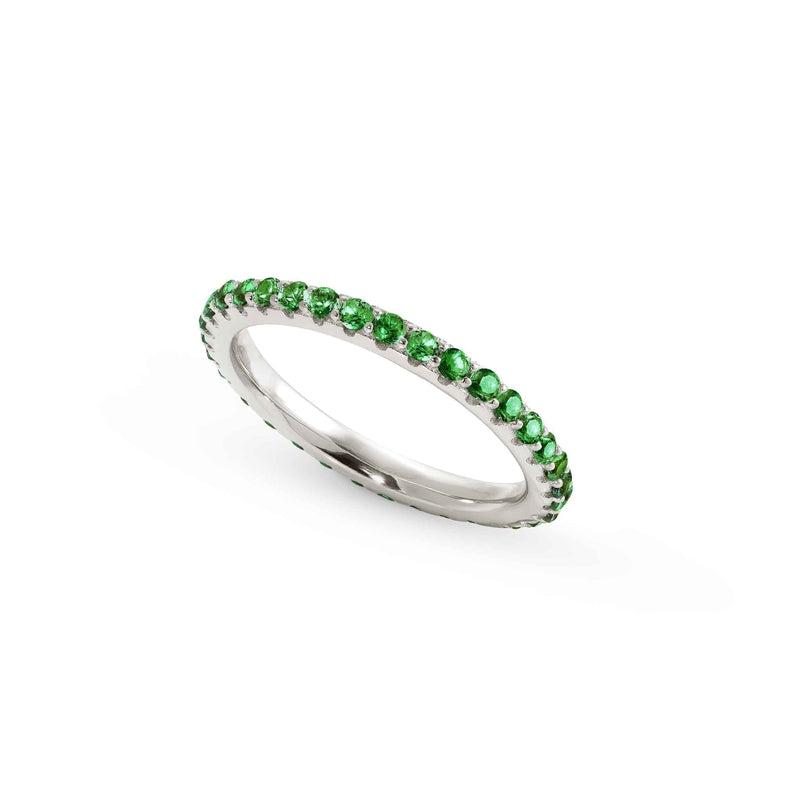 Nomination Lovelight Ring, Green Stones