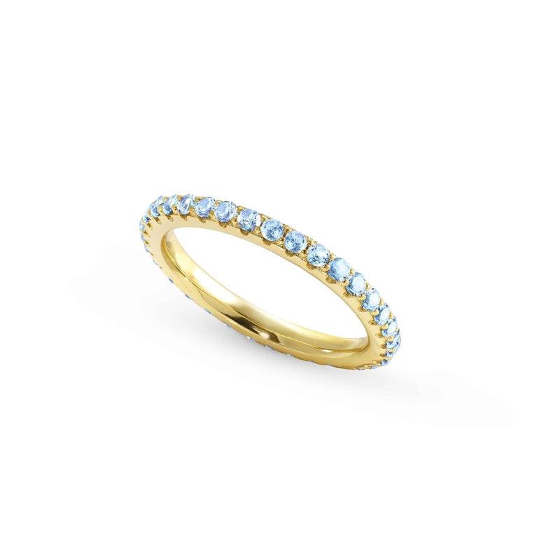 Nomination Lovelight Ring, Light Blue Stones
