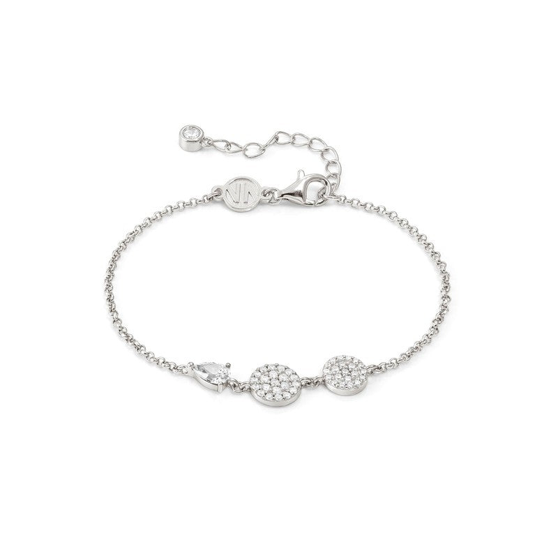Nomination Lucentissima Bracelet, Circle, Cubic Zirconia, Silver