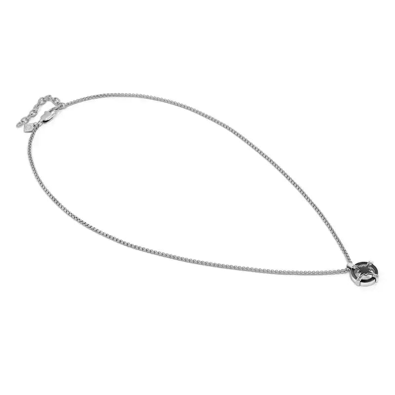 Nomination ManVision Stones Ed Black Necklace, Wind Rose
