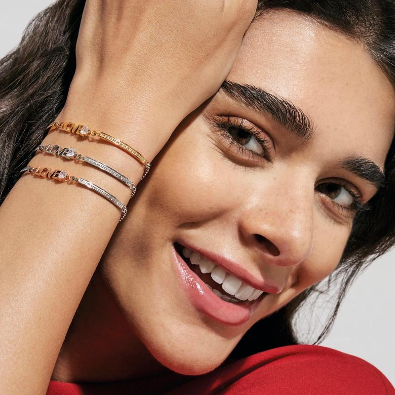 Nomination Milleluci Love Bracelet, Yellow - styled