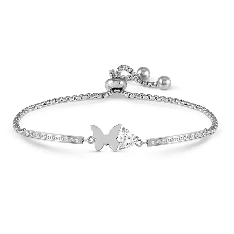 Nomination Milleluci Silver Bracelet with Butterfly