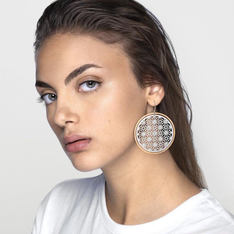 Nomination Paradiso Earrings, 22K Rose Gold