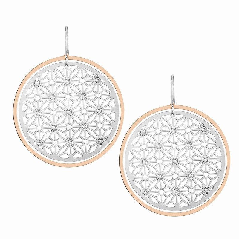 Nomination Paradiso Earrings, 22K Rose Gold