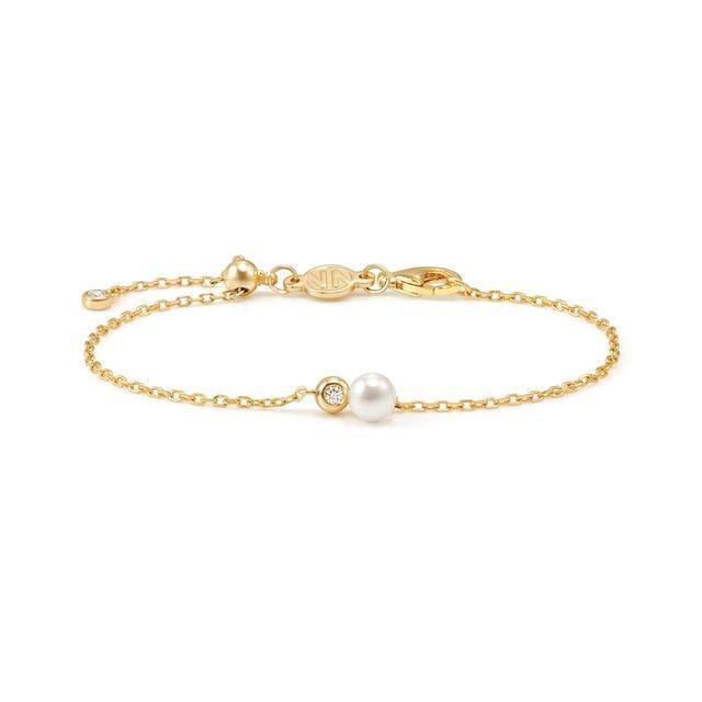 Nomination Pearls Loop Silver Circle Bracelet