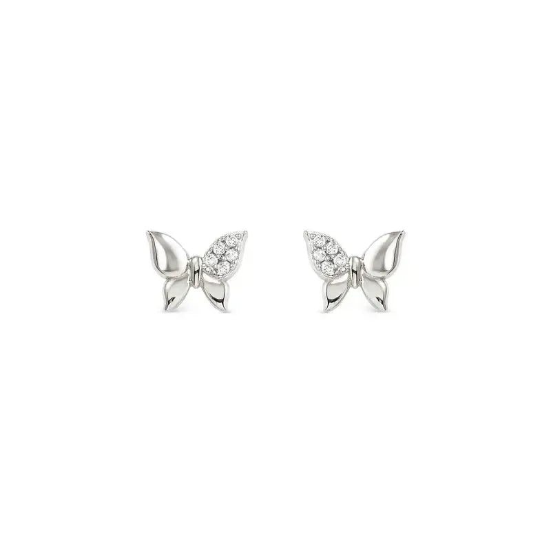 Nomination Petit Sparkle Dainty Butterfly Stud Earrings