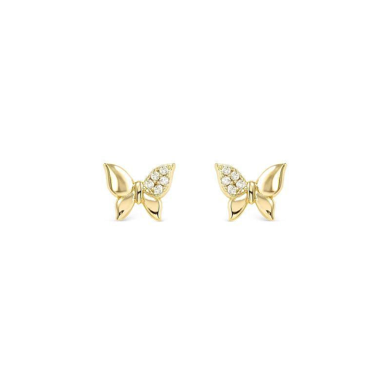 Nomination Petit Sparkle Dainty Butterfly Stud Earrings