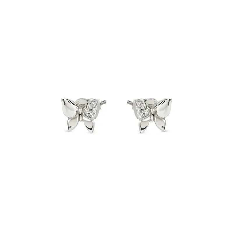 Nomination Petit Sparkle Dainty Butterfly Stud Earrings