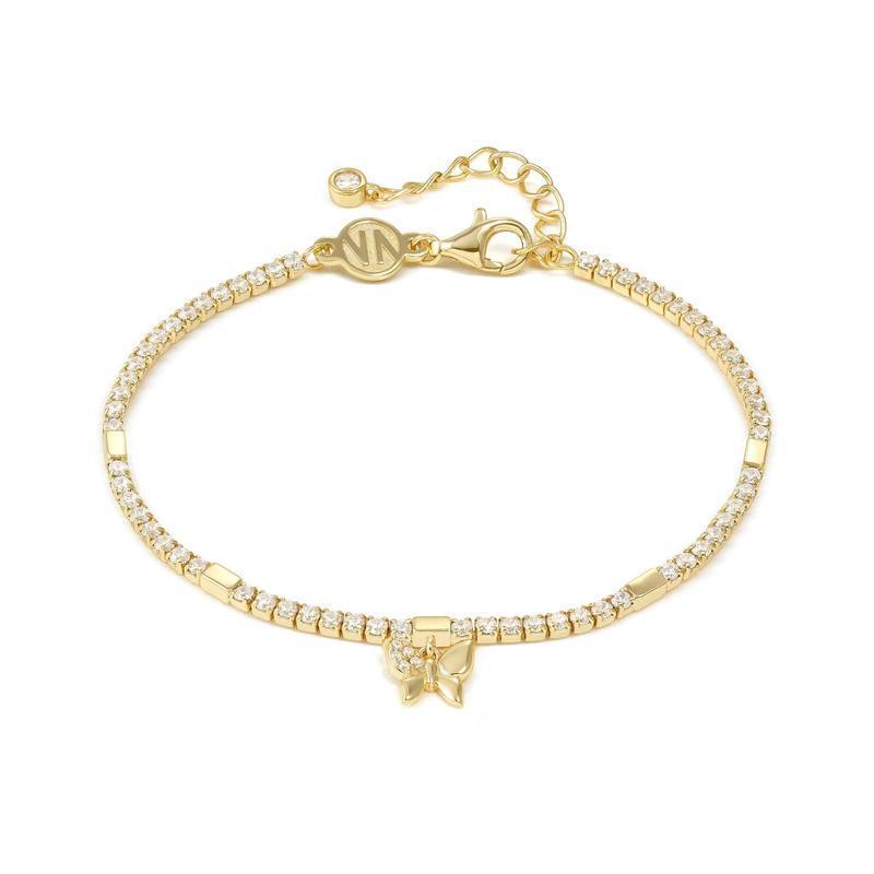 Nomination Petit Sparkle Gold Tennis Bracelet