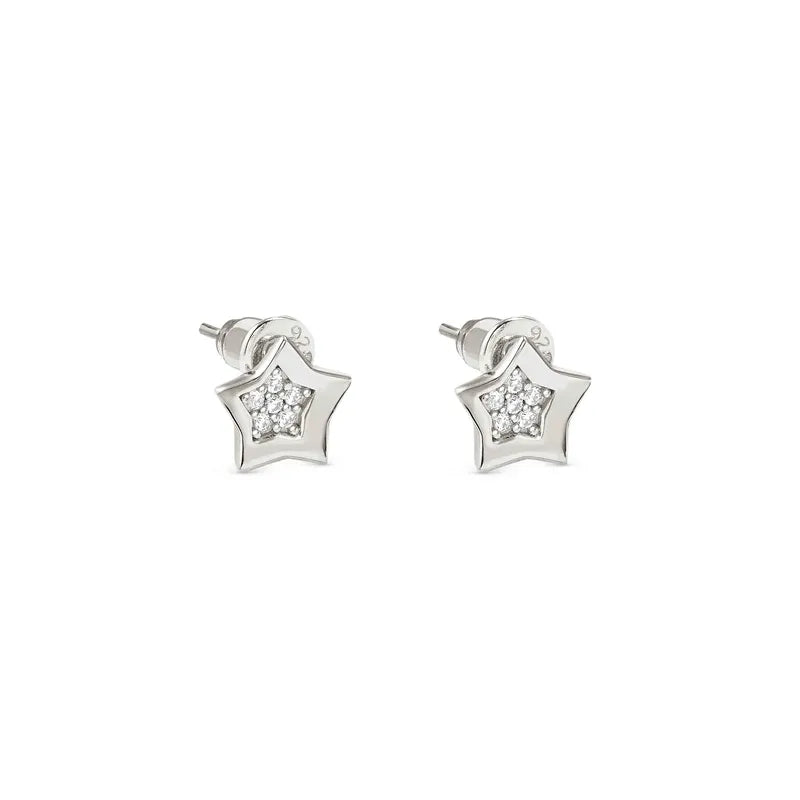Nomination Petit Sparkle Silver Star Stud Earrings