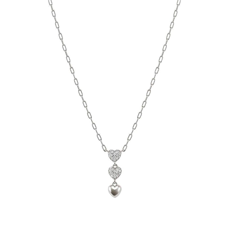 Nomination Precious Moves Necklace with 3 Hearts