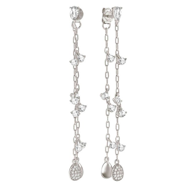 Nomination Precious Moves Silver Drop Earrings
