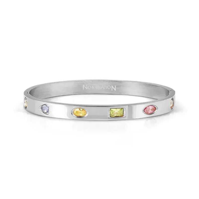Nomination Pretty Bangles Multi-Colour Silver Bracelet