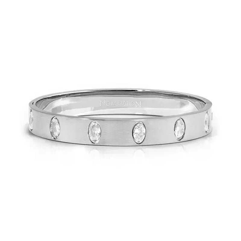Nomination Pretty Bangles Wide Silver Bracelet