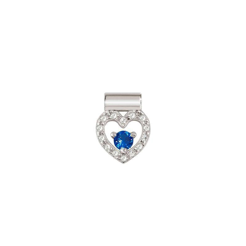 Nomination SeiMia Sterling Silver Heart Charm Pendant