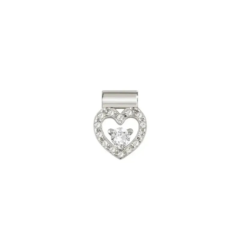 Nomination SeiMia Sterling Silver Heart Charm Pendant