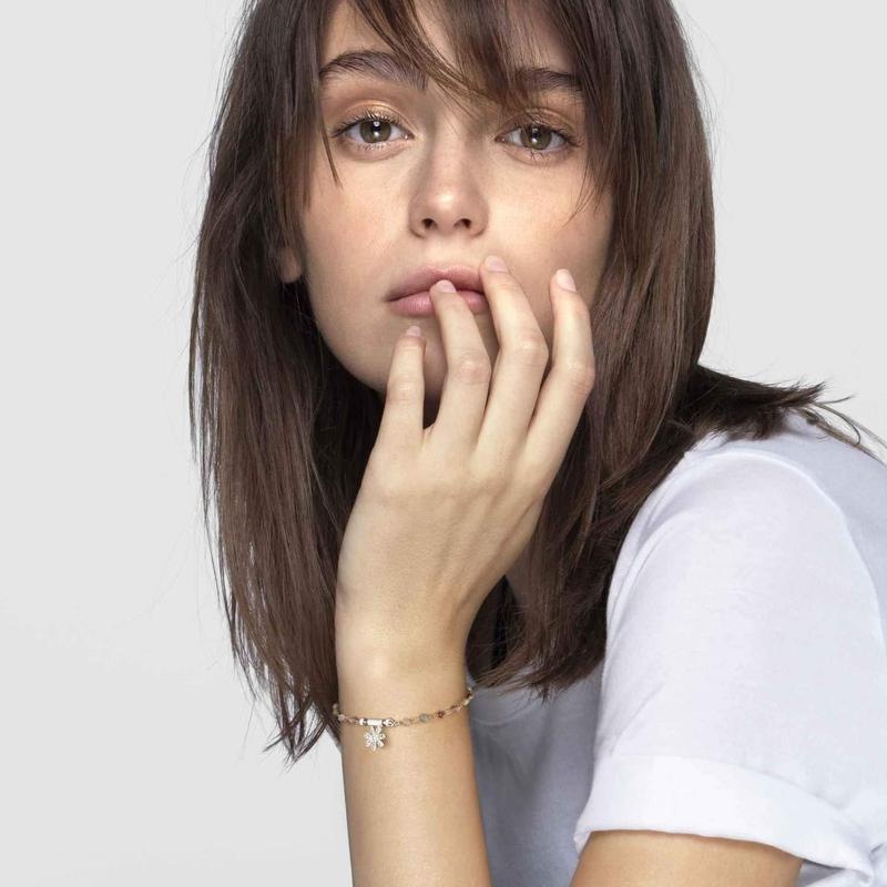 Nomination Seimia Charm, Daisy In Sterling Silver