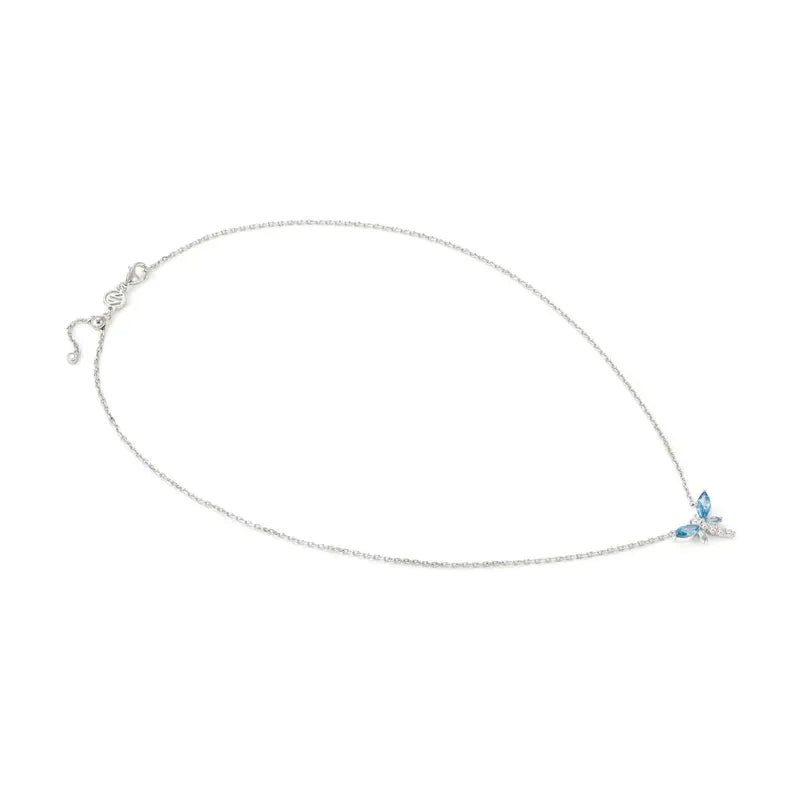 Nomination Shine Me Up Necklace, Dragonfly with Cubic Zirconia, Sterling Silver