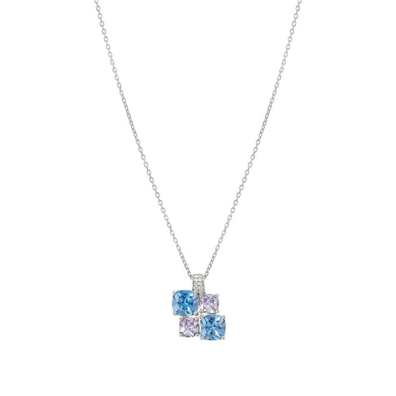 Nomination Silver Colour Wave Aurora Cubic Zirconia Pendant Necklace