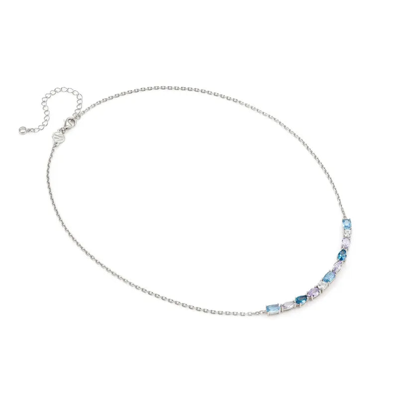 Nomination Silver Colour Wave Aurora Long Bar Necklace