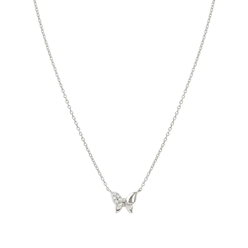 Nomination Silver Petit Sparkle Butterfly Necklace