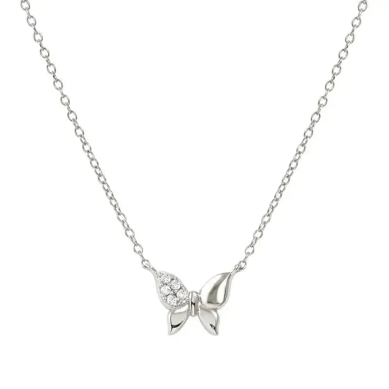 Nomination Silver Petit Sparkle Butterfly Necklace