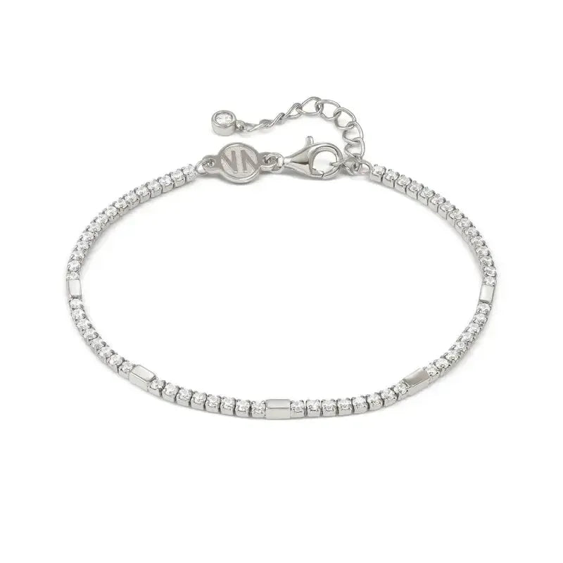 Nomination Silver Petit Sparkle Cubic Zirconia Tennis Bracelet