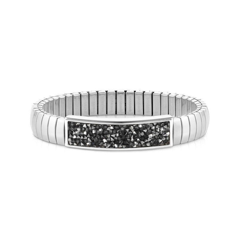 Nomination Stretchable Medium Bracelet With Crystals