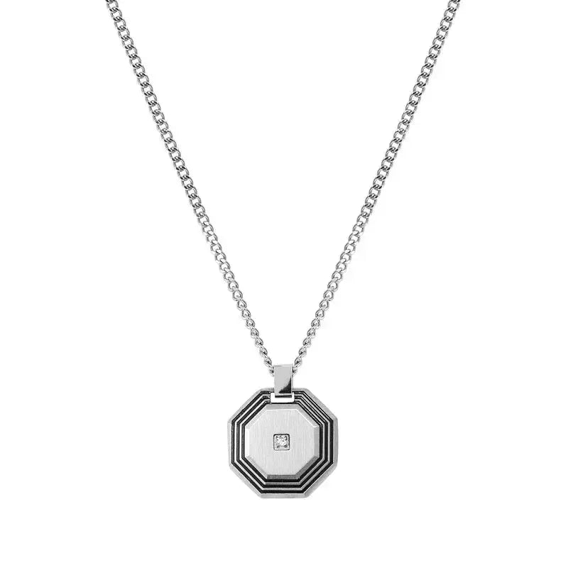 Nomination Strong Octagon Diamond Necklace