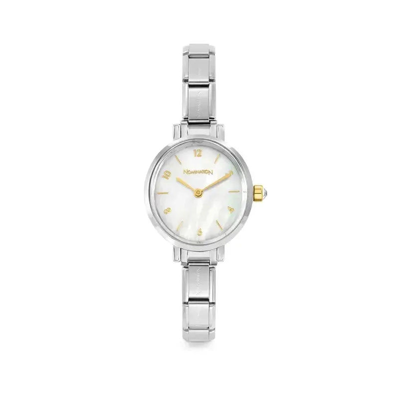 Nomination Time Paris White Mother of Pearl Watch