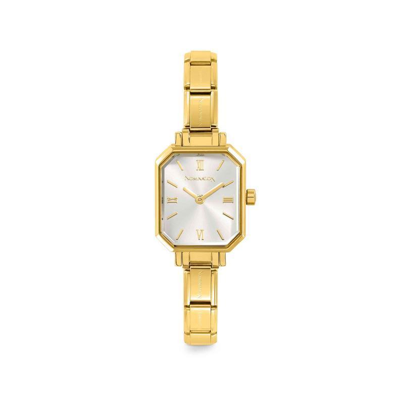 Nomination Time Paris Yellow PVD Sunray Silver Dial Watch