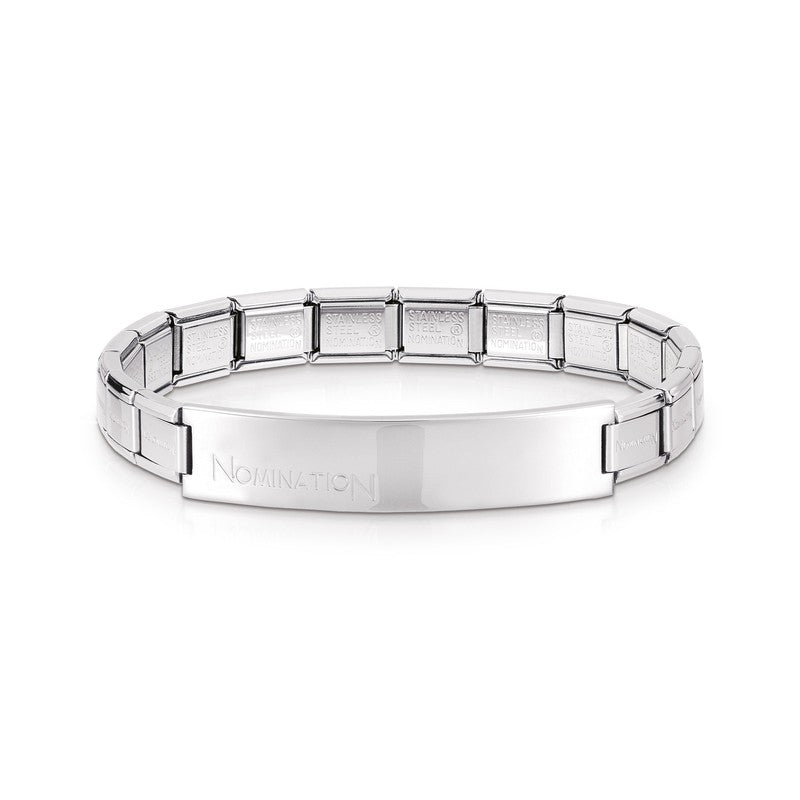Nomination Trendsetter Stainless Steel Bracelet Engravable For Him