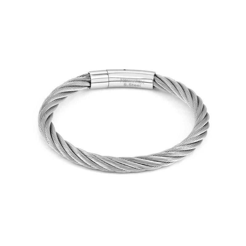 Nomination Twisted Metal Cord Bracelet