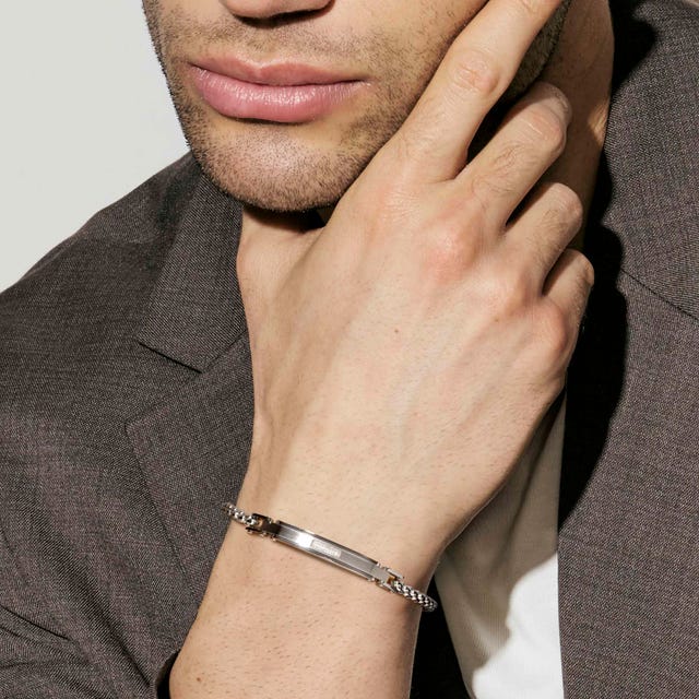 Nomination Virtus Code Chain Bracelet Diamond