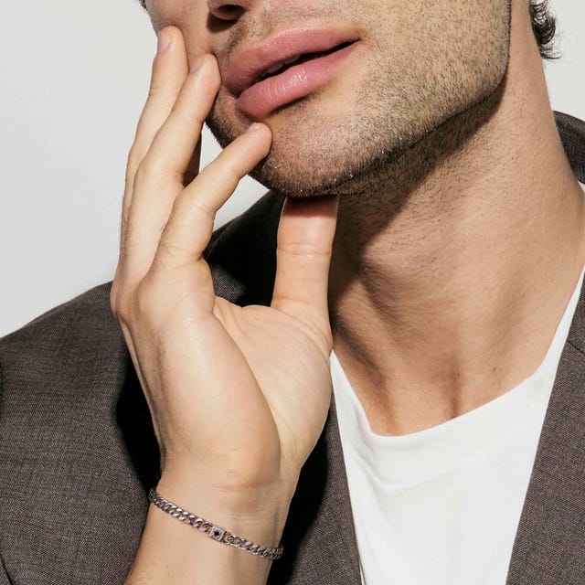 Nomination Virtus Code Slim Chain Bracelet Diamond