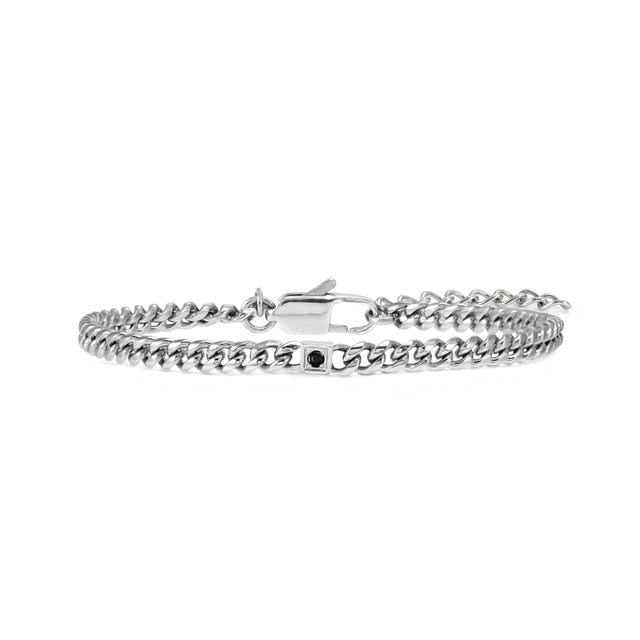 Nomination Virtus Code Slim Chain Bracelet Diamond