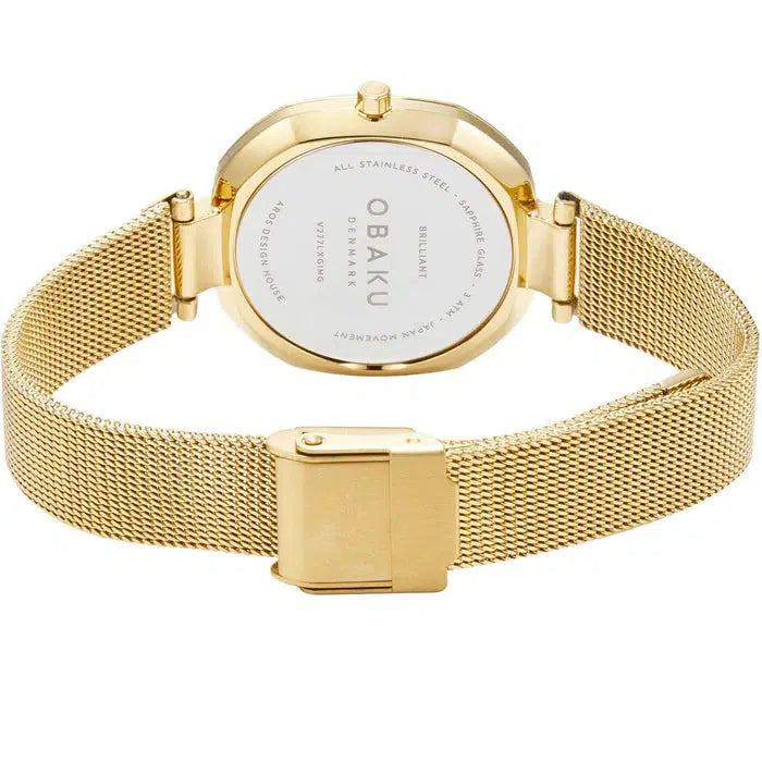 Obaku Brilliant Gold 32mm Watch - V277LXGIMG