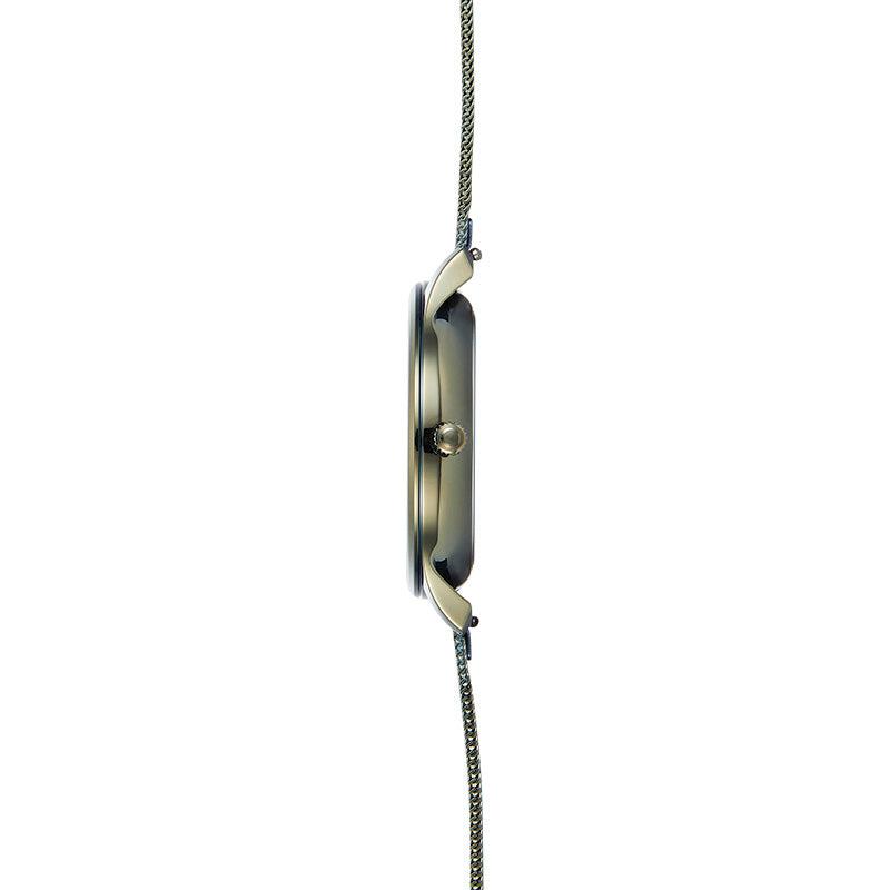 Obaku Chia Lille Leaf - Green Dial Ladies Watch V298LDEEME