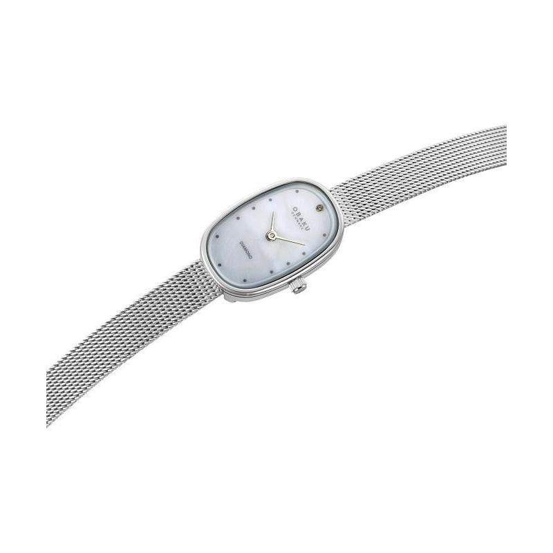 Obaku Denmark Diamond 17mm Women's Watch
