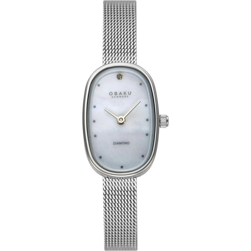 Obaku Denmark Diamond 17mm Women's Watch